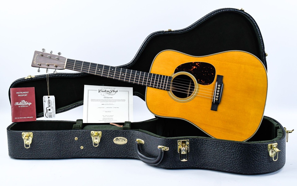 Martin Custom Shop D28 1937 Vintage Low Gloss Stage 1 Aging 2022 The Fellowship of Acoustics
